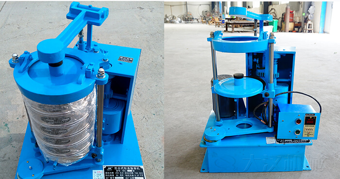 拍击式标准筛有两种不同的形式,一是拍击式。